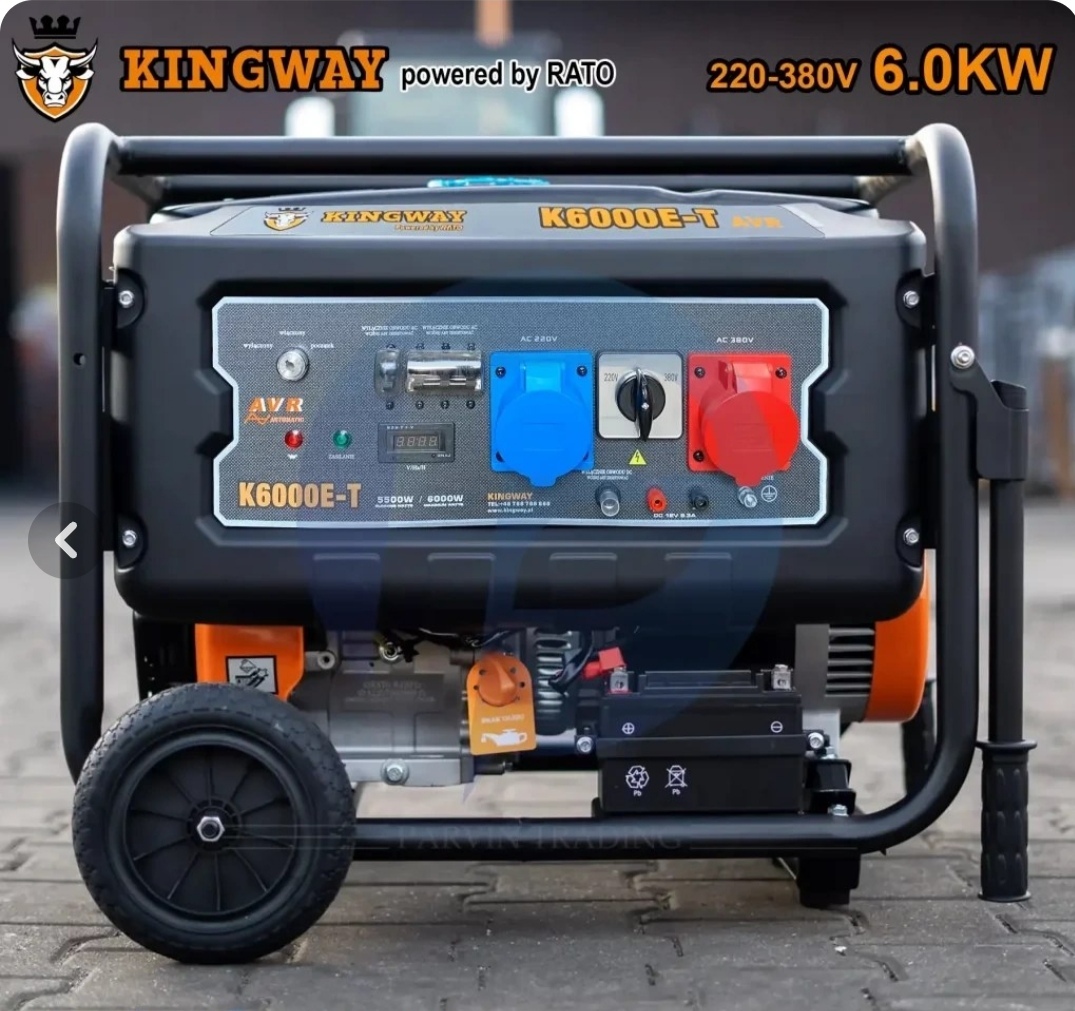 موتور برق کینگ وی 6 کیلووات مدل K6000E-T