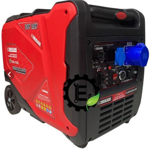 موتور برق سه گانه سوز واکسون مدل VK15500ISER+GLN ظرفیت ۶.۵ کیلووات سایلنت ریموت دار