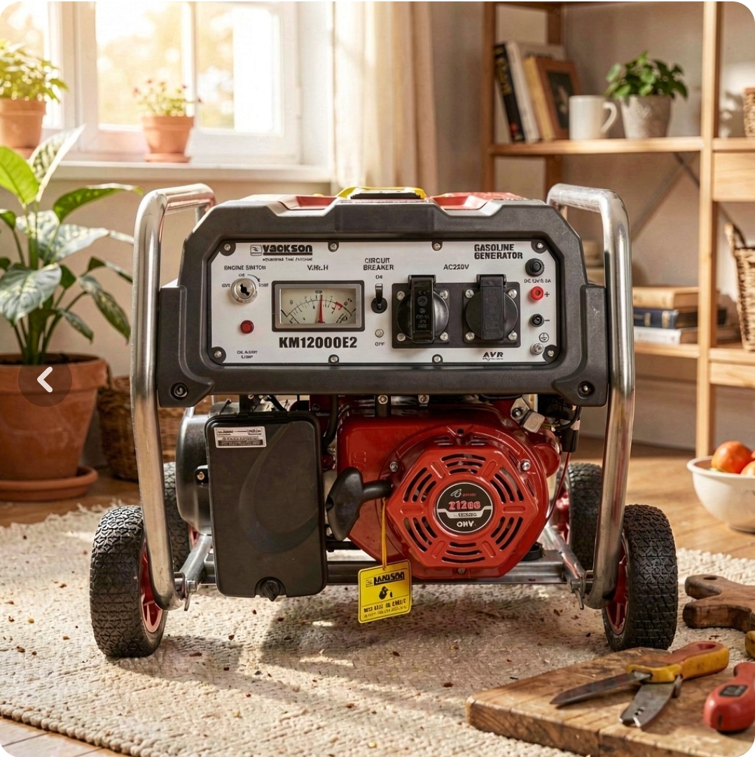 موتور برق واکسون مدل KM12000E2 ظرفیت 3.8 کیلووات